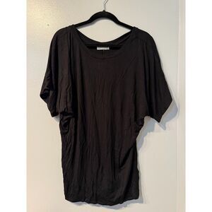 free to live black XL short sleeve women's